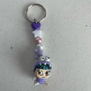 Monster’s INC Boo Purple and White Kids Keychain